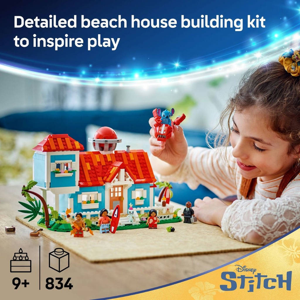 LEGO 43268 Disney Lilo and Stitch Beach House | My Toy Shop